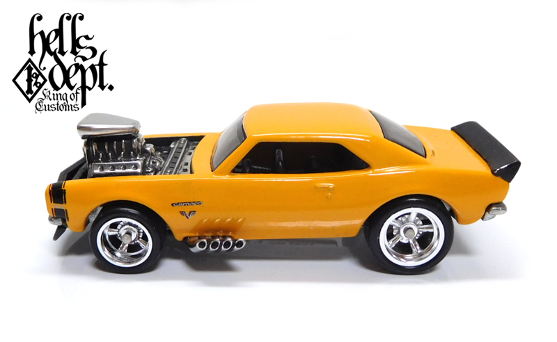 画像: HELLS DEPT 2020 - JDC13 【'67 CAMARO "MAD CUSTOM" (カスタム完成品）】ORANGE/RL （送料サービス適用外）