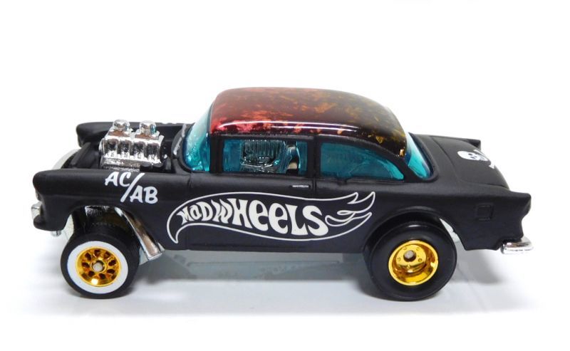 画像: MAD WHEELS (マッドホイール） 【'55 CHEVY BEL AIR GASSER (カスタム完成品）】FLAT BLACK/RR （送料サービス適用外） 