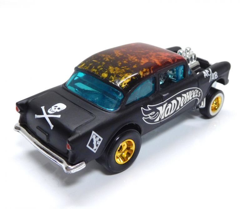 画像: MAD WHEELS (マッドホイール） 【'55 CHEVY BEL AIR GASSER (カスタム完成品）】FLAT BLACK/RR （送料サービス適用外） 