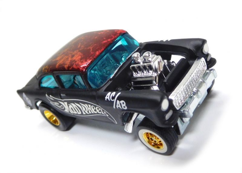 画像: MAD WHEELS (マッドホイール） 【'55 CHEVY BEL AIR GASSER (カスタム完成品）】FLAT BLACK/RR （送料サービス適用外） 