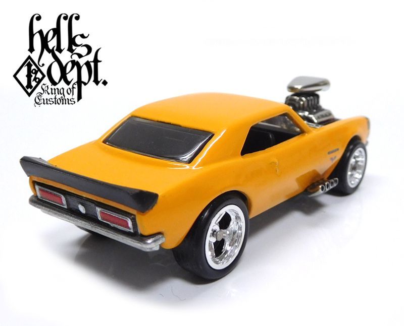 画像: HELLS DEPT 2020 - JDC13 【'67 CAMARO "MAD CUSTOM" (カスタム完成品）】ORANGE/RL （送料サービス適用外）