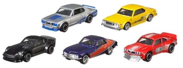 画像: 2020 HW PREMIUM  FAST & FURIOUS 【ワイルド・スピード　プレミアムボックス - FAST REWIND】Nissan Skyline HT 2000GT-X/Nissan Skyline (C210)/Nissan Fairlady Z/Nissan Silvia (CSP311)/Mazda RX-3