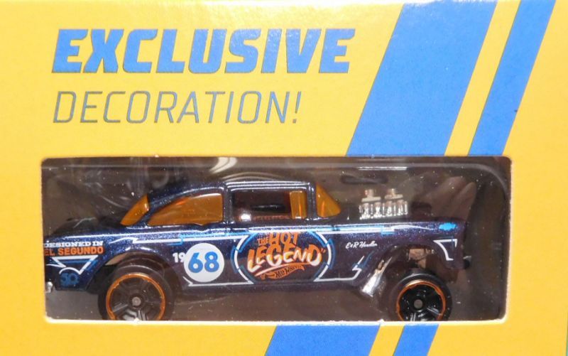 画像: 2018 HOT WHEELS 10CAR GIFT PACK "50th ANNIVERSARY" 【'55 CHEVY BEL AIR GASSER】　NAVY/MC5 (included MAZDA FURAI)