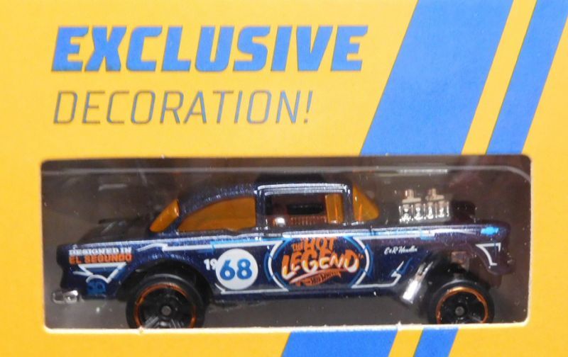 画像: 2018 HOT WHEELS 10CAR GIFT PACK "50th ANNIVERSARY" 【'55 CHEVY BEL AIR GASSER】　NAVY/MC5