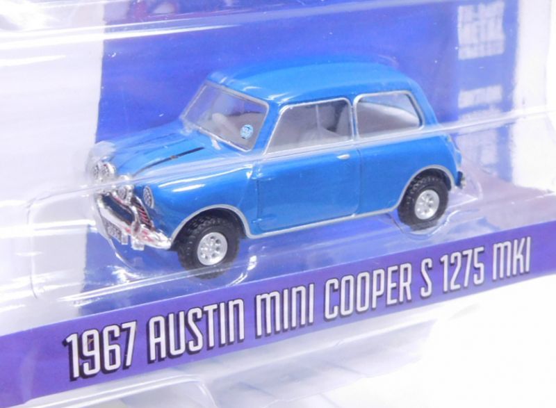 画像: 2020 GREENLIGHT HOLLYWOOD SERIES 28 【1967 AUSTIN MINI COOPER S 1275 MK I】 BLUE/RR (THE ITALIAN JOB) 