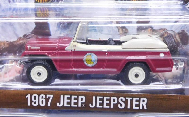 画像: 2020 GREENLIGHT HOLLYWOOD SERIES 28 【1967 JEEP JEEPSTER】 DK.RED/RR (ACE VENTURA) 