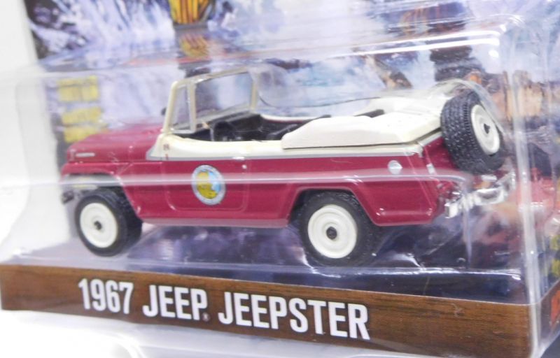 画像: 2020 GREENLIGHT HOLLYWOOD SERIES 28 【1967 JEEP JEEPSTER】 DK.RED/RR (ACE VENTURA) 