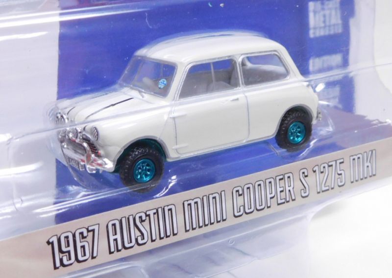 画像: 2020 GREENLIGHT HOLLYWOOD SERIES 28 【1967 AUSTIN MINI COOPER S 1275 MK I】 WHITE/RR (THE ITALIAN JOB) (GREEN MACHINE)