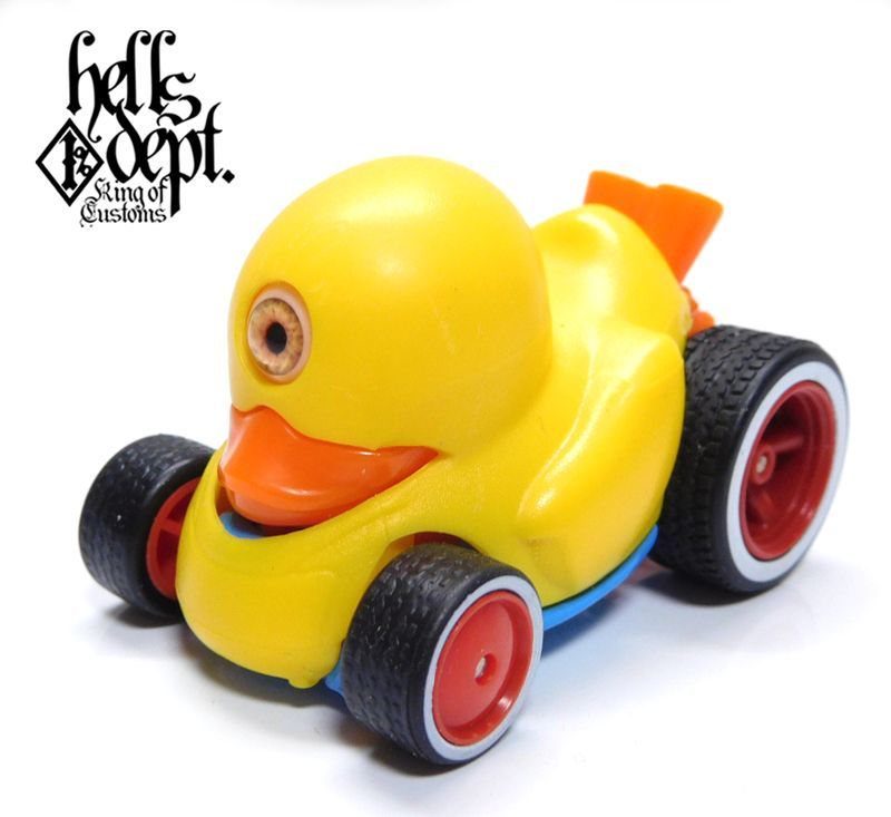 画像: HELLS DEPT 2020 - JDC13 【"EVIL" DUCK N' ROLL(YELLOW EYE) (カスタム完成品）】YELLOW/RR(YELLOWシャーシEYE) （送料サービス適用外）