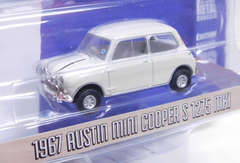 画像: 2020 GREENLIGHT HOLLYWOOD SERIES 28 【1967 AUSTIN MINI COOPER S 1275 MK I】 WHITE/RR (THE ITALIAN JOB) 