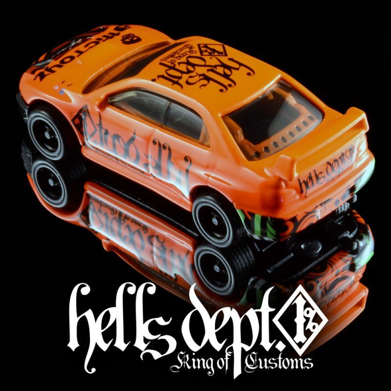 画像: HELLS DEPT 2020 - DOUBLE LOSER[S] 【SUBARU IMPREZA WRX (カスタム完成品）】NEON ORANGE/RR （送料サービス適用外）