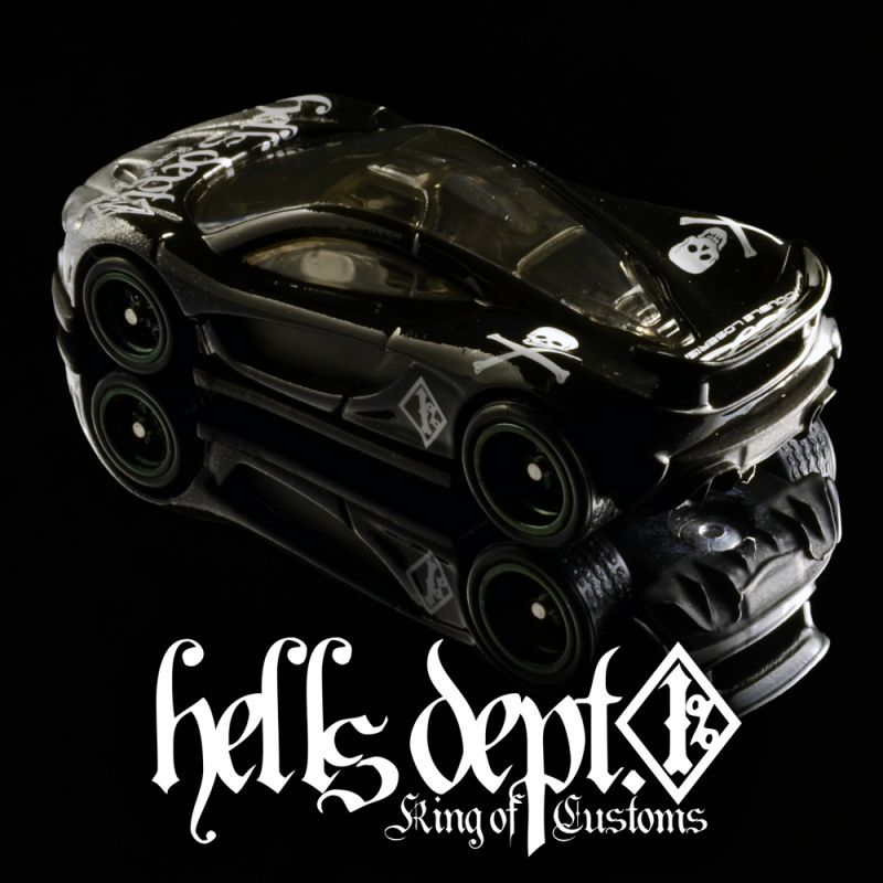 画像: HELLS DEPT 2020 - DOUBLE LOSER[S] 【McLAREN P1 (カスタム完成品）】BLACK-SILVER/RR （送料サービス適用外）