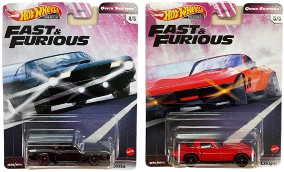 画像: 2020 HW PREMIUM  FAST & FURIOUS 【Jアソート"QUICK SHIFTERS" (10個入り）】(お取り置き不可）