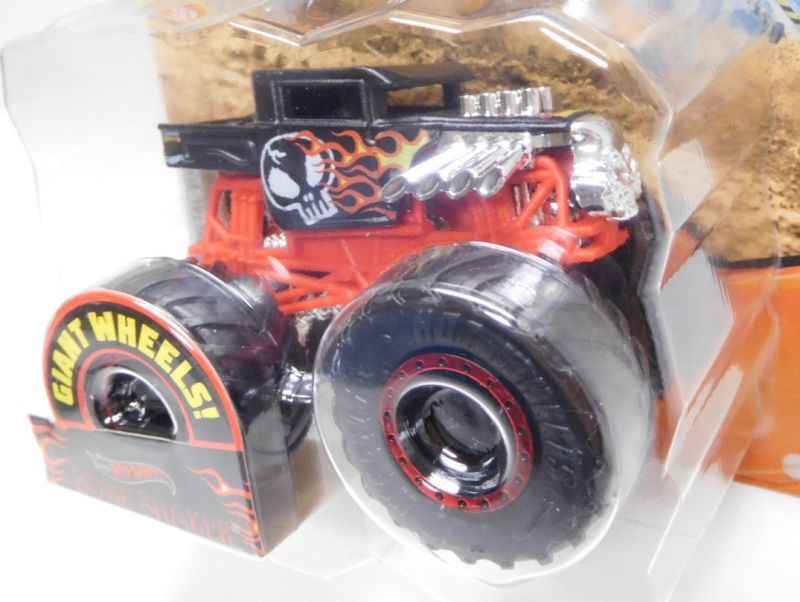 画像: 2020 HW MONSTER TRUCKS! 【BONE SHAKER】FLAT BLACK (includes FREE! HOT WHEELS)(NEW FOR 2020）