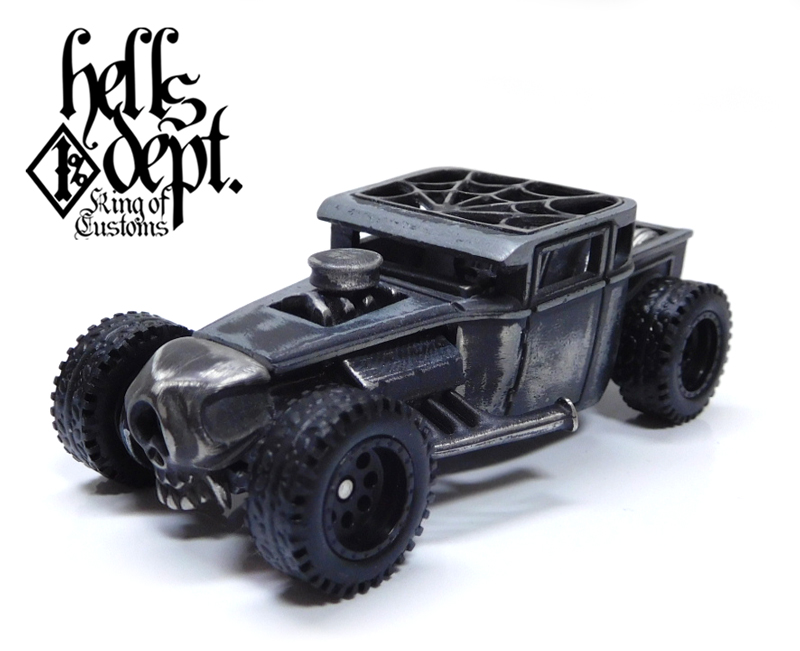 画像: 【ご予約】PRE-ORDER - HELLS DEPT 2020 - JDC13 【"RAT ROD ZAMAC" CYCLOPS SHAKER "ターコイズ (BLUE EYE)" (カスタム完成品）】ZAMAC/RR（送料サービス適用外）(9月末頃入荷予定）