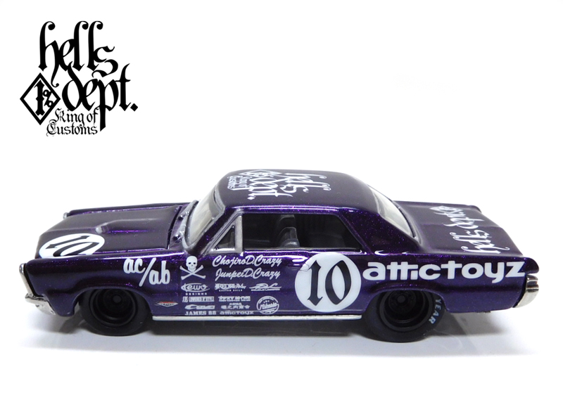 画像: HELLS DEPT 2020 - COVA MANUFACTURING FACTORY 【'65 PONTIAC GTO (カスタム完成品）】DK.PURPLE/RR （送料サービス適用外）