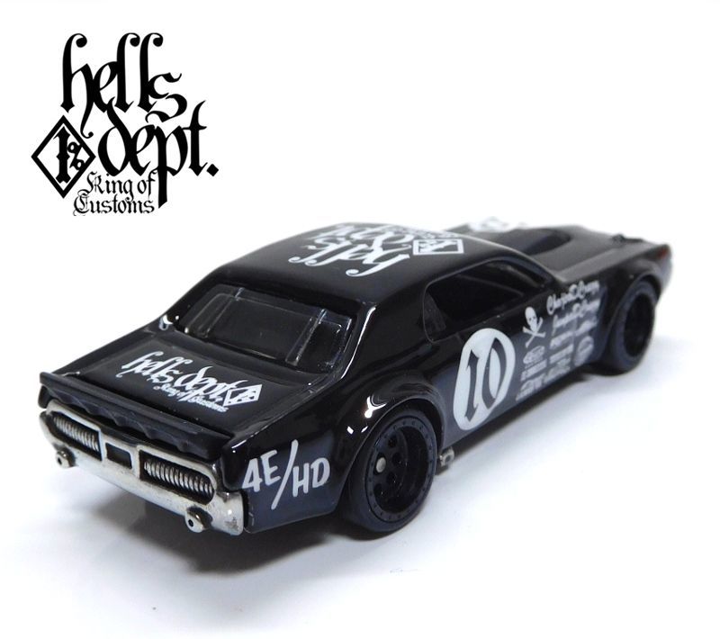 画像: HELLS DEPT 2020 - COVA MANUFACTURING FACTORY 【'68 MERCURY COUGAR (カスタム完成品）】BLACK/RR （送料サービス適用外）