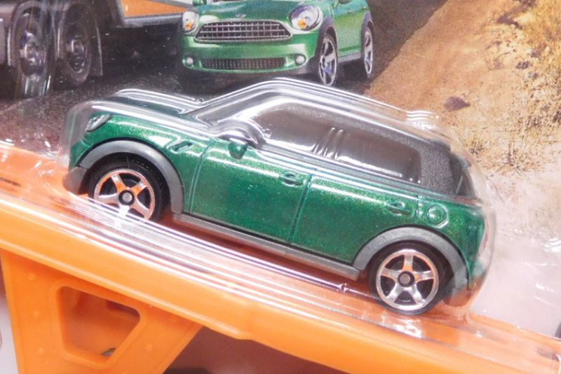 画像: 2020 CONVOYS 【MBX CABOVER & AUTO TRANSPORT TRAILER/2011 MINI COUNTRYMAN】 ORANGE/DK.GREEN (予約不可）