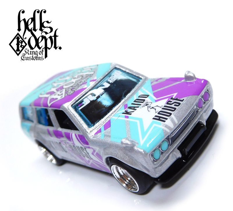 画像: HELLS DEPT X JUN IMAI KAIDO☆HOUSE 【'71 DATSUN BLUEBIRD 510 WAGON (カスタム完成品）】CANDY SILVER/RR （送料サービス適用外）