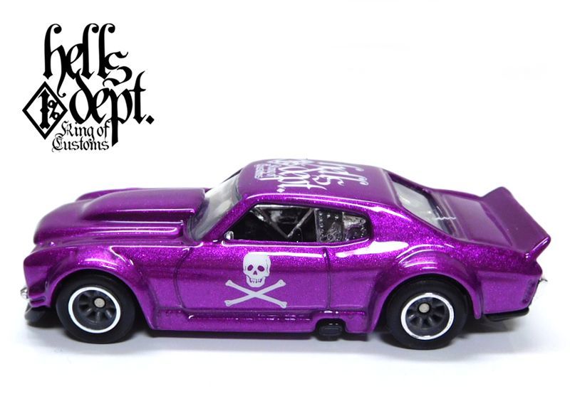 画像: HELLS DEPT 2020 - JDC13 【"UCTP" '70 CHEVY CHEVELLE SS (カスタム完成品）】CANDY PURPLE/RR（送料サービス適用外）