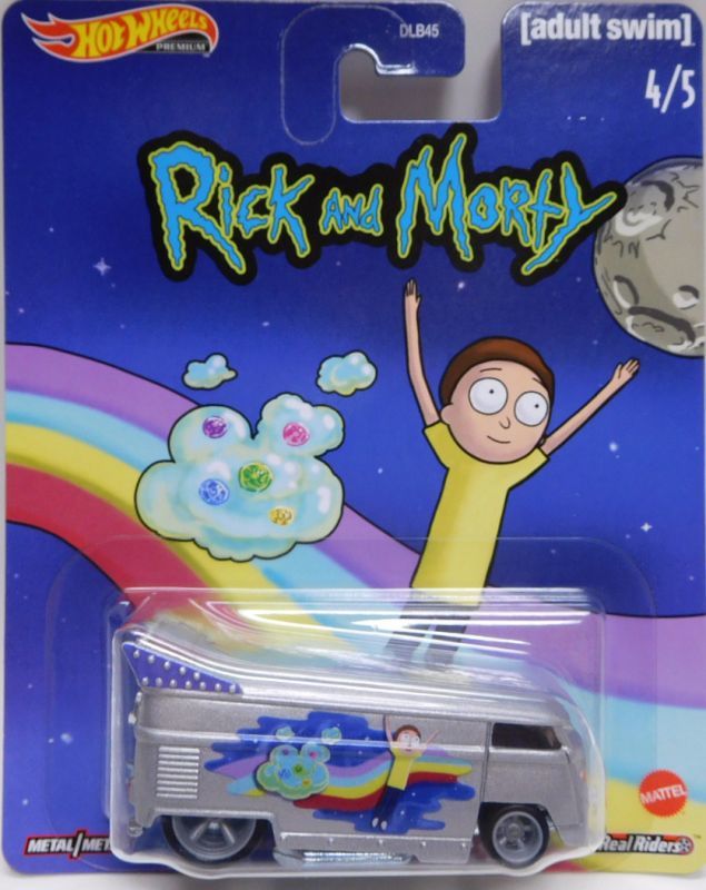 画像: 2020 POP CULTURE "RICK AND MORTY" 【5種セット】 VOLKSWAGEN DRAG BUS/VOLKSWAGEN T1 PANEL BUS/'66 DODGE A100/SUPER VAN/FORD TRANSIT SUPER VAN (日本未発売）(予約不可）