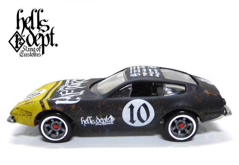 画像: HELLS DEPT 2020 - カツヌマ製作所 【FERRARI 365 GTB (カスタム完成品）】サビ BLACK-YELLOW/CM6 （送料サービス適用外）