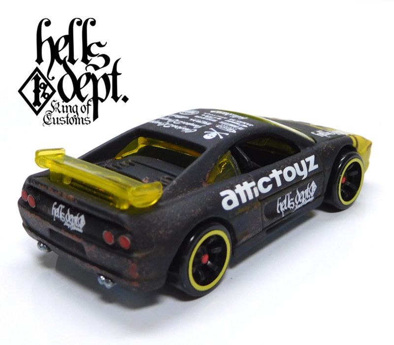 画像: HELLS DEPT 2020 - カツヌマ製作所 【FERRARI F355 CHALLENGE (カスタム完成品）】サビ BLACK-YELLOW/CM6 （送料サービス適用外）