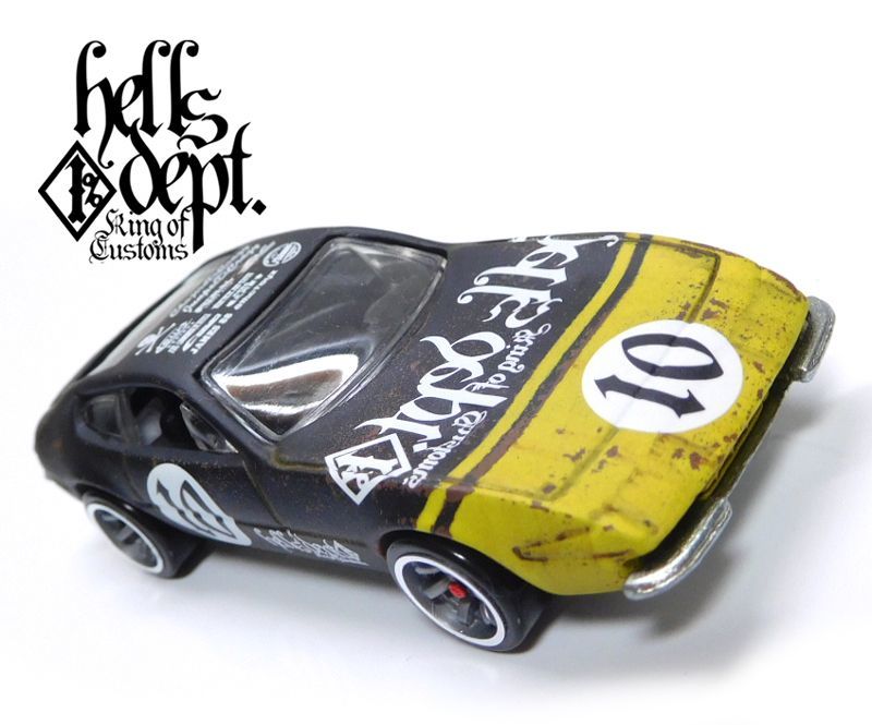 画像: HELLS DEPT 2020 - カツヌマ製作所 【FERRARI 365 GTB (カスタム完成品）】サビ BLACK-YELLOW/CM6 （送料サービス適用外）