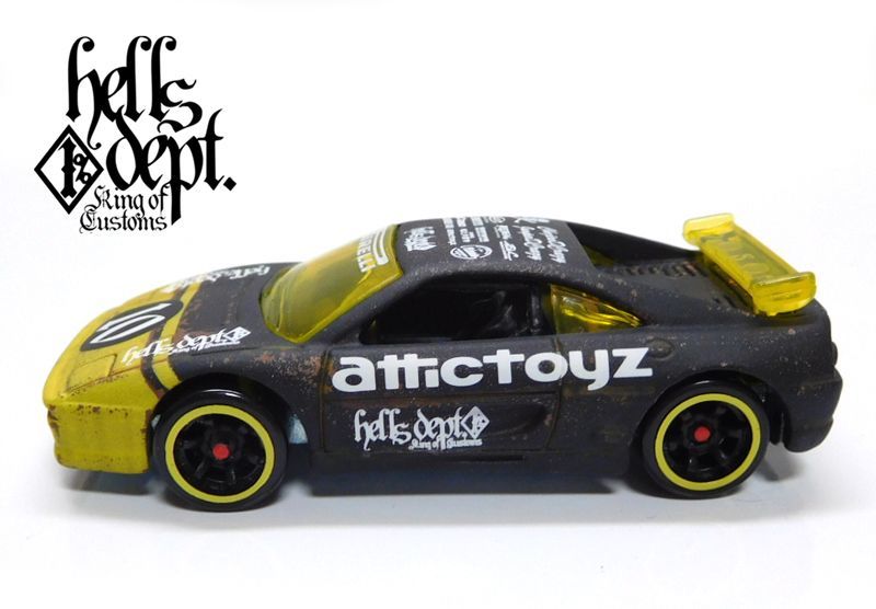 画像: HELLS DEPT 2020 - カツヌマ製作所 【FERRARI F355 CHALLENGE (カスタム完成品）】サビ BLACK-YELLOW/CM6 （送料サービス適用外）