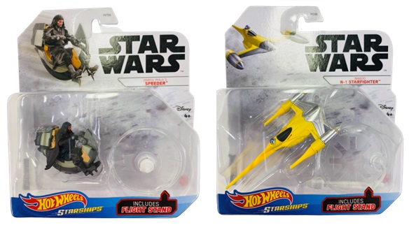 画像: 【仮予約】PRE-ORDER - 2020 HW STAR WARS STARSHIP 【Gアソート (6個入り】MILLENNIUM FALCON/DARTH VADER'S TIE FIGHTER/NABOO N-1 STARFIGHTER/DARTH MAUL'S SPEEDER/TIE DAGGER/CLOUD CAR（10月下旬入荷予定）