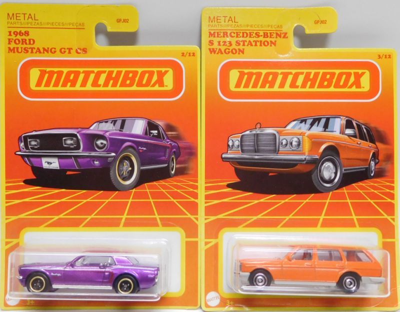 画像: 2020 TARGET EXCLUSIVE "RETRO SERIES"【Aアソート 6種セット】1966 Lamborghini Miura P 400/1968 Ford Mustang GT CS/Mercedes-Benz S 123 Station Wagon/1989 Chevy Blazer 4x4/Land Rover Ninety/Jeep 4x4(予約不可）