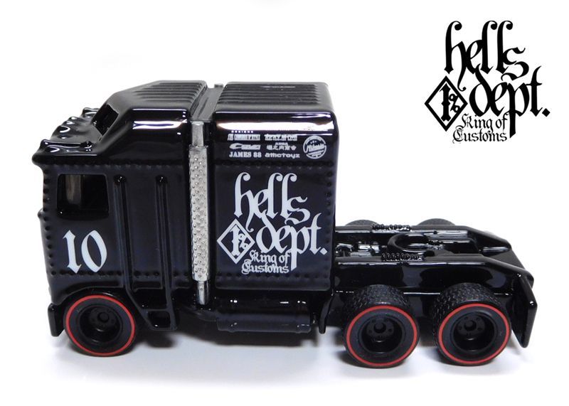 画像: HELLS DEPT 2020 - COVA MANUFACTURING FACTORY 【THUNDER ROLLER (カスタム完成品）】BLACK/RR （送料サービス適用外）