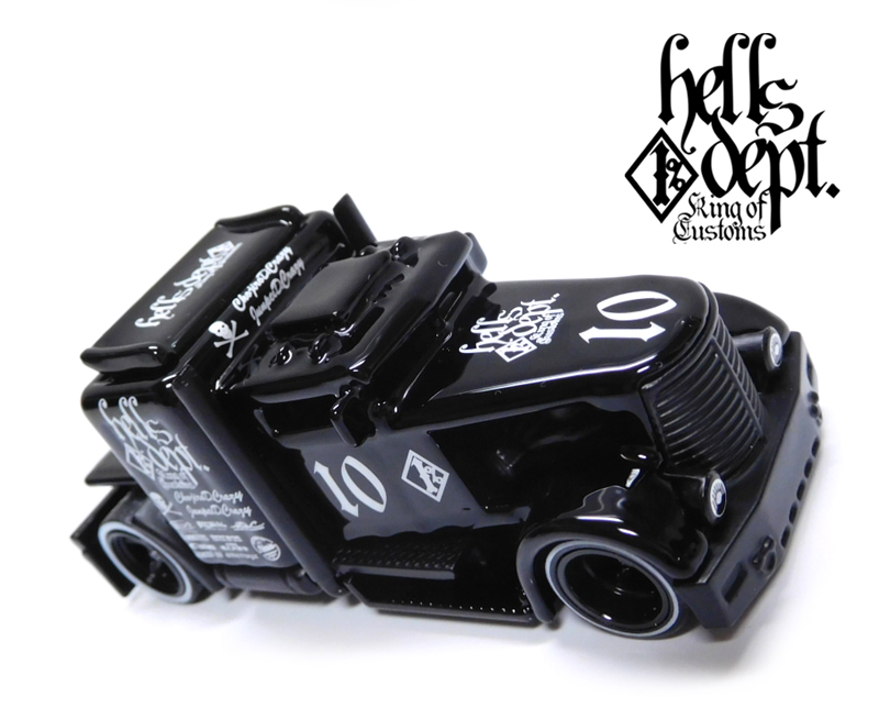 画像: HELLS DEPT 2020 - COVA MANUFACTURING FACTORY 【CONVOY CUSTOM (カスタム完成品）】BLACK/RR （送料サービス適用外）