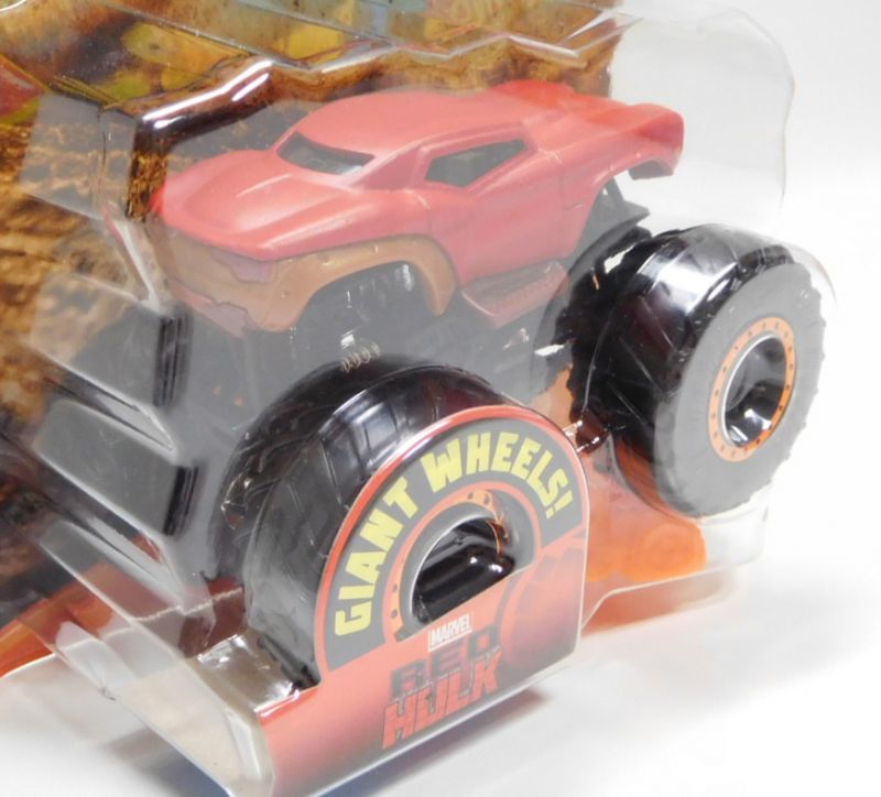 画像: 2019 HW MONSTER TRUCKS! 【RED HULK】 FLAT RED (includes CONNECT AND CRASH CAR)(予約不可）