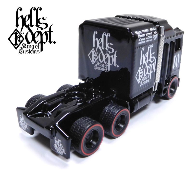 画像: HELLS DEPT 2020 - COVA MANUFACTURING FACTORY 【THUNDER ROLLER (カスタム完成品）】BLACK/RR （送料サービス適用外）