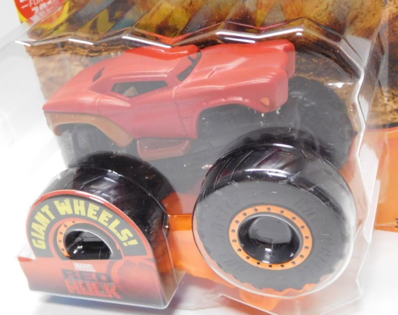 画像: 2019 HW MONSTER TRUCKS! 【RED HULK】 FLAT RED (includes CONNECT AND CRASH CAR)(予約不可）