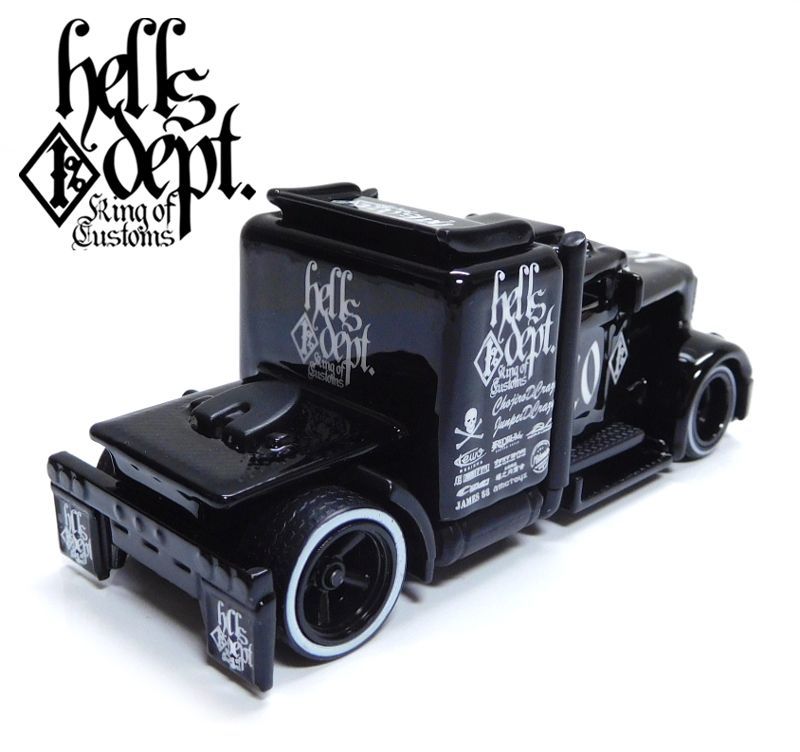 画像: HELLS DEPT 2020 - COVA MANUFACTURING FACTORY 【CONVOY CUSTOM (カスタム完成品）】BLACK/RR （送料サービス適用外）