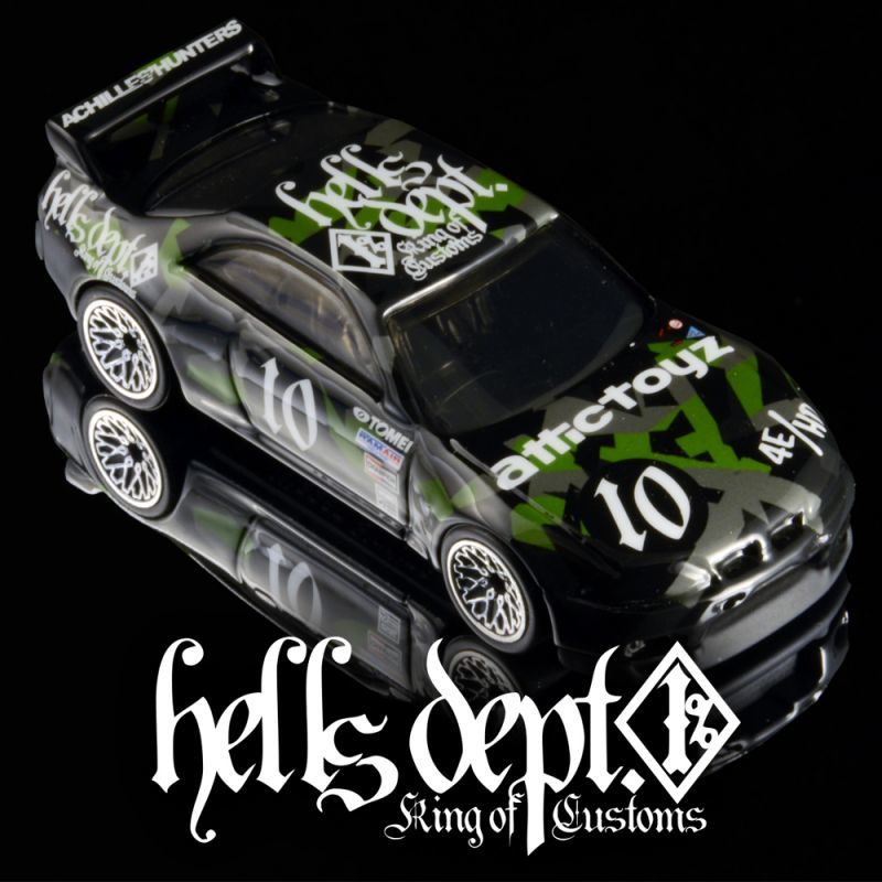 画像: HELLS DEPT 2020 - DOUBLE LOSER[S] 【"カモフラージュ" NISSAN SKYLINE GT-R (BCNR33) (カスタム完成品）】BLACK/RR （送料サービス適用外）