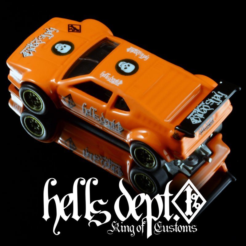 画像: HELLS DEPT 2020 - DOUBLE LOSER[S] 【"JEGERMEISTER" BMW M1 PROCER (カスタム完成品）】NEON ORANGE/RR （送料サービス適用外）