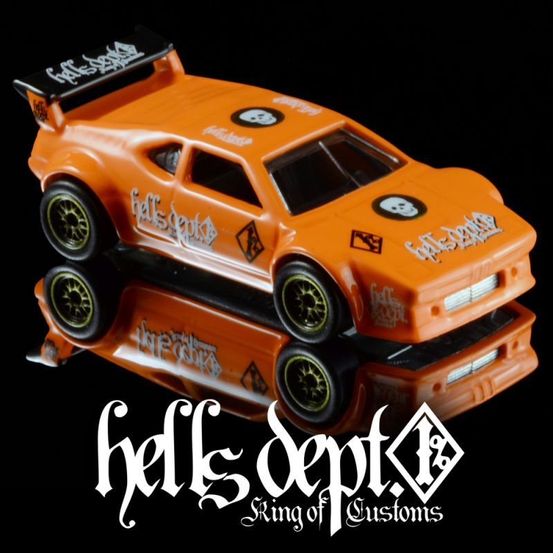 画像: HELLS DEPT 2020 - DOUBLE LOSER[S] 【"JEGERMEISTER" BMW M1 PROCER (カスタム完成品）】NEON ORANGE/RR （送料サービス適用外）