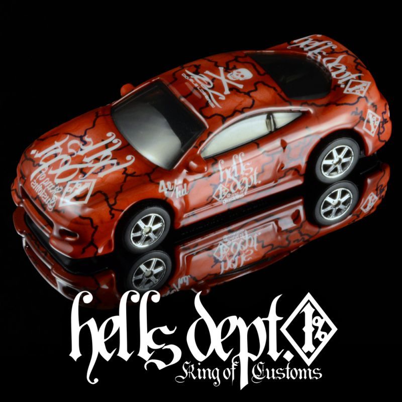 画像: HELLS DEPT 2020 - DOUBLE LOSER[S] 【'95 MITSUBISHI ECLIPSE (カスタム完成品）】RED/RR （送料サービス適用外）