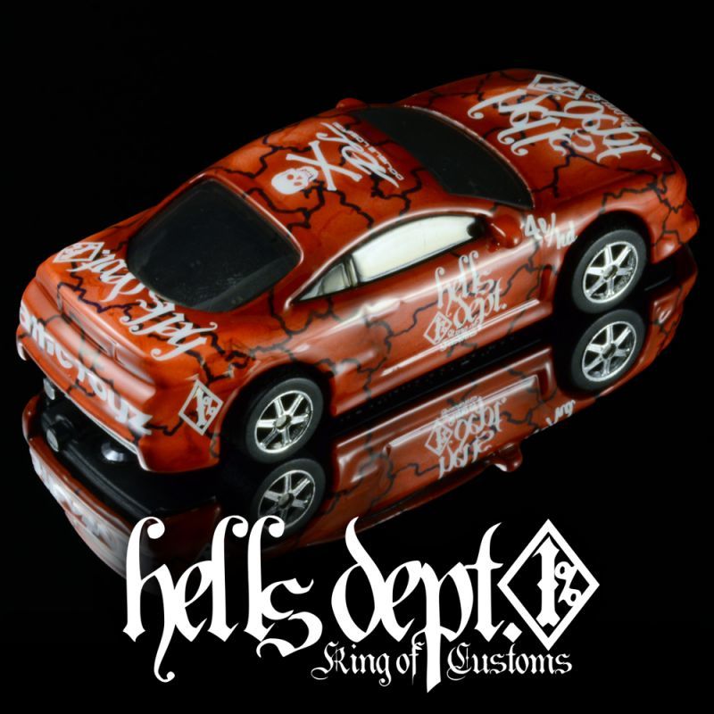 画像: HELLS DEPT 2020 - DOUBLE LOSER[S] 【'95 MITSUBISHI ECLIPSE (カスタム完成品）】RED/RR （送料サービス適用外）