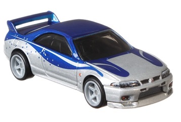 画像: 2020 HW PREMIUM FAST & FURIOUS "QUICK SHIFTERS"【NISSAN SKYLINE GT-R (BCNR33)】LT.GRAY-BLUE/RR