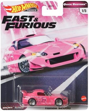 画像: 2020 HW PREMIUM FAST & FURIOUS "QUICK SHIFTERS"【HONDA S2000】PINK/RR