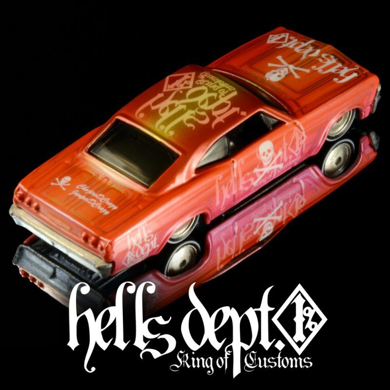 画像: HELLS DEPT 2020 - DOUBLE LOSER[S] 【"ゴースト・ピンストライプ" '65 CHEVY IMPALA (カスタム完成品）】PINK-RED/RR （送料サービス適用外）