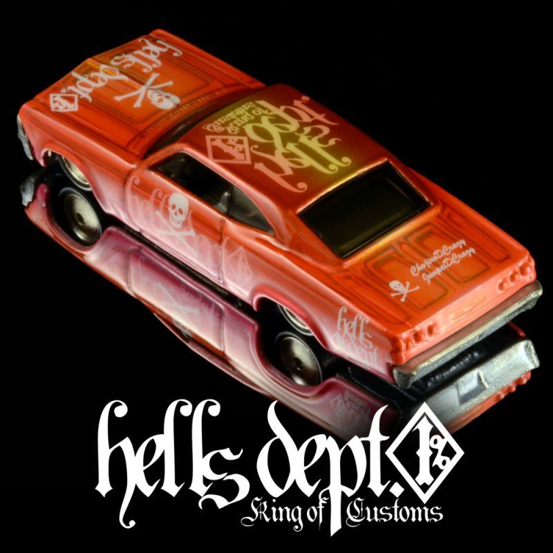 画像: HELLS DEPT 2020 - DOUBLE LOSER[S] 【"ゴースト・ピンストライプ" '65 CHEVY IMPALA (カスタム完成品）】PINK-RED/RR （送料サービス適用外）