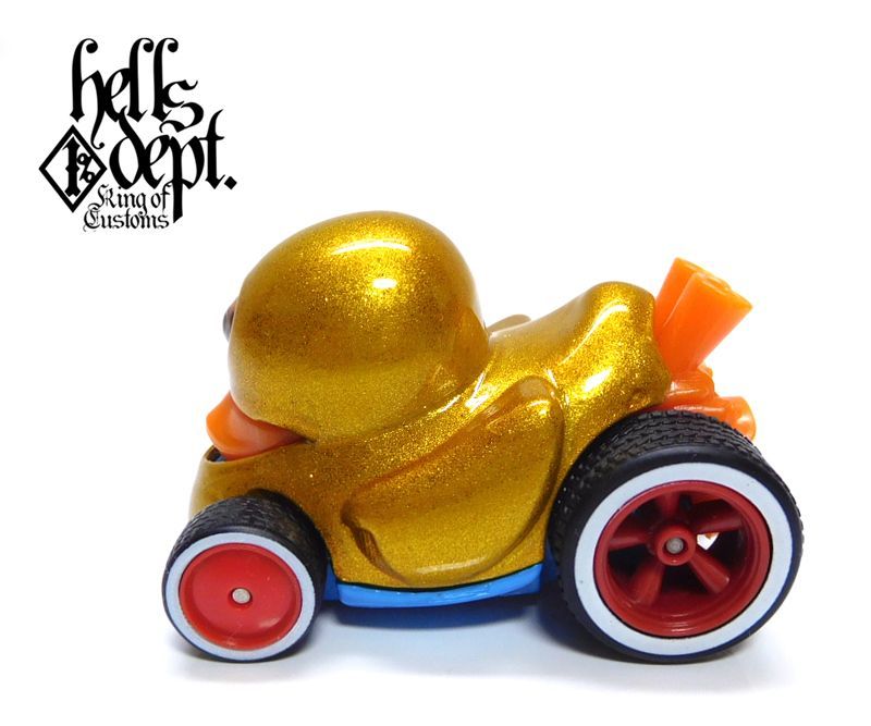 画像: HELLS DEPT 2020 - JDC13 【"縁起物 金のヒヨコ" DUCK N' ROLL (カスタム完成品）】GOLD/RR(YELLOWシャーシEYE) （送料サービス適用外）