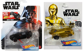 画像: 【仮予約】PRE-ORDER - 2020 HW STAR WARS CHARACTER CAR 【Fアソート (8個入り】BESPIN LUKE SKYWALKER/CAPTAIN REX/DARTH VADER/C-3PO/R2-D2/LANDO CALRISSIAN/YODA/STORMTROOPER（12月上旬入荷予定）