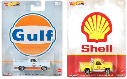 画像: 【US版】 2020 POP CULTURE "VINTAGE OIL" 【Hアソート 5種セット】 '83 Chevy Silverado/Dodge Little Red Express/'63 Studebaker Champ/'38 Dodge Airflow/Haulin' Gas