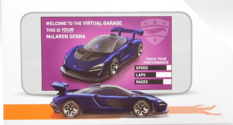 画像: 2020 HOT WHEELS id 【McLAREN SENNA】 SPEC.BLUE/ID(予約不可）